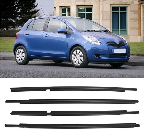 Window Rubber Outside Weatherstrip Glass Laminate Protector Strips Belt 1st Gen 68210-0D100 in Saudi Arabia