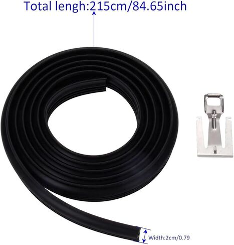 1pc W10542314 AP5650274 PS5136129 Dishwasher Door Seal with Strike in Saudi Arabia
