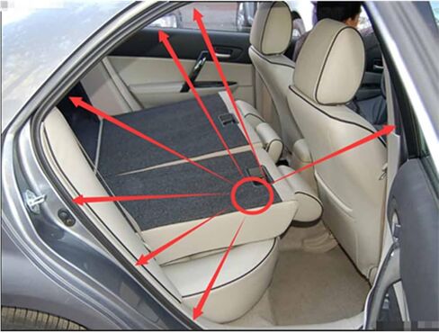 Car Body Rubber Seal welt Seaming GJ6A-68-911 912(Rear L) in Saudi Arabia