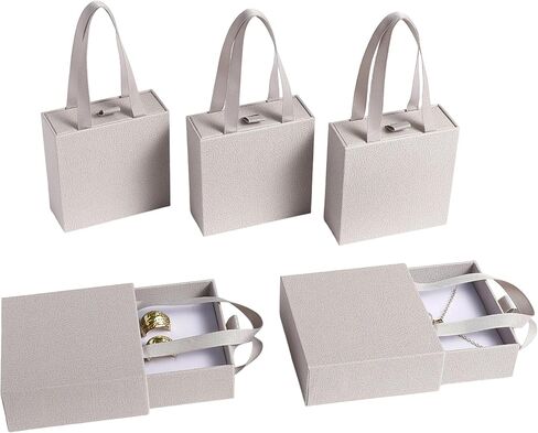 40 pcs paper boxes 9 x 9 x 3.5 cm, red luxury gift storage, jewelry gift storage box for earrings necklaces bracelets rings in Saudi Arabia