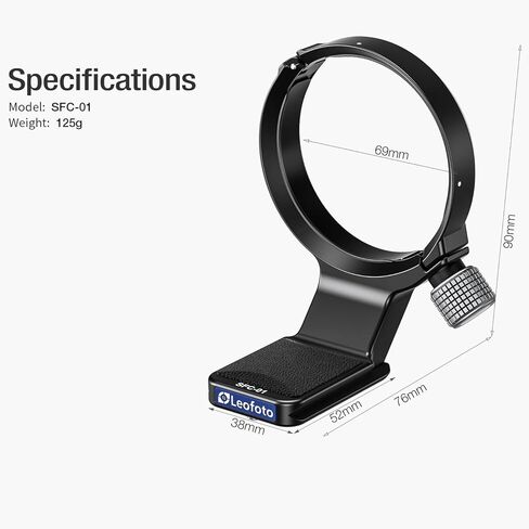 ليوفوتو فوت SF-02N لعدسة سوني FE 200-600 ملم F/5.6-6.3G OSS E-Mount متوافقة مع اركا / ار ار اس in Saudi Arabia