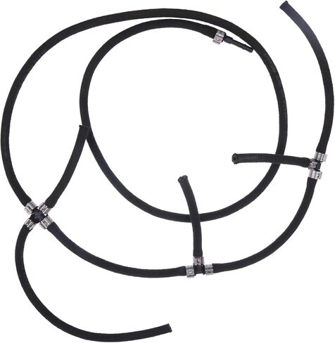 FridayParts Fuel Overflow Line Kit 04178629 0417-8629 Compatible for Deutz Engine BF4L1011 BF4L2011 1011 2011 Replacement in Saudi Arabia