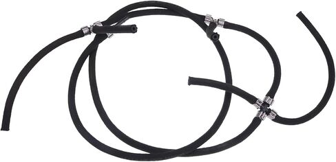 FridayParts Fuel Overflow Line Kit 04178629 0417-8629 Compatible for Deutz Engine BF4L1011 BF4L2011 1011 2011 Replacement in Saudi Arabia