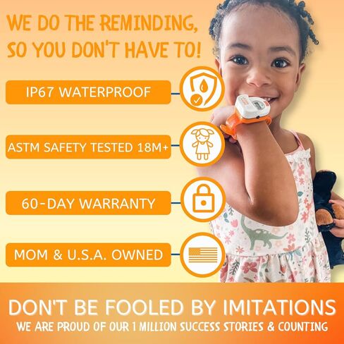 Meet Potty Watch The 1st Watch Made to Help Your Child Potty Train (Fun Flashing Lights & Music Remind Them Every 30,60 or 90 Minutes), Blue in Kuwait