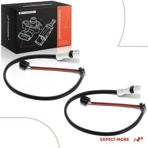 A-Premium Rear Disc Brake Pad Wear Sensors Compatible with Porsche 911 2007-2013, 3.6L 3.8L 4.0L, 2-PC Set in Saudi Arabia