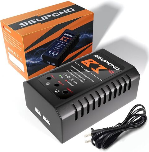 Battery Charger for 2S 3S LiPo Battery, Balance Charger for XHR Plug Battery, Lipo Chargers for RC Toy & Model, RC Battery Chargers with Smart Chip in Kuwait