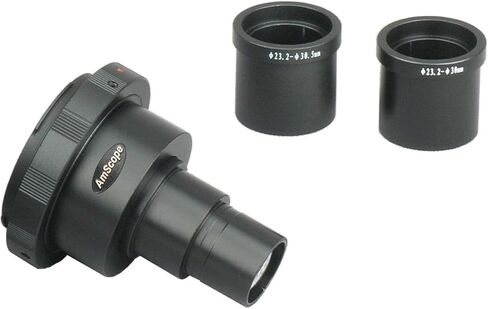 AmScope CA-CAN-SLR-III NEW Canon Camera Adapter for Microscopes - Microscope Accessory in Saudi Arabia