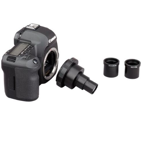 AmScope CA-CAN-SLR-III NEW Canon Camera Adapter for Microscopes - Microscope Accessory in Saudi Arabia