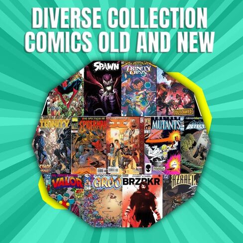 | Comic Book Collection | 15 Pack of Marvel & DC Comic Books | Great Mix of Titles & Characters | Perfect for Kids Teen and Adults in Saudi Arabia