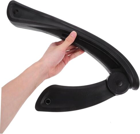 Veemoon Adjustable Office Chair Armrests Ergonomic Sturdy Plastic Armrest Replacement Universal Fit for Daily Use Wear-Resistant and Easy to Install in Saudi Arabia
