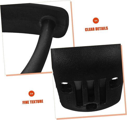 PRETYZOOM 1Pair Office Chair Armrest Replacement Kit Ergonomic Armrests for Gaming Office Chairs Comfortable Grip for Enhanced Support Relaxation in Saudi Arabia