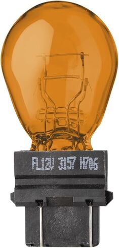 مصباح بديل لمبات إشارة الانعطاف الكهرمانية 3157NA 3157A T25 27/7W 315701 (عبوة من قطعتين) مصنوع في ألمانيا in Kuwait
