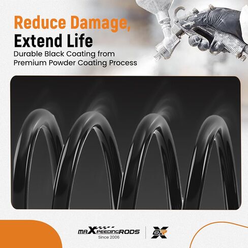 maXpeedingrods CC81365 Coil Spring for Chevy Malibu 2004-2012 Pontiac G6 2006-2010 Saturn Aura 2007-2009, 2Pcs Rear Suspension Coil Springs Set in Saudi Arabia