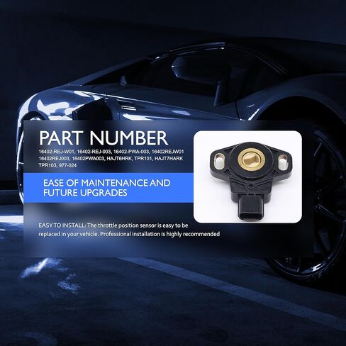 HiSport Throttle Position Sensor TPS - Compatible with Acura RSX Honda Civic CR-V Replaces 16402-REJ-003 16402-PWA-003 in Saudi Arabia