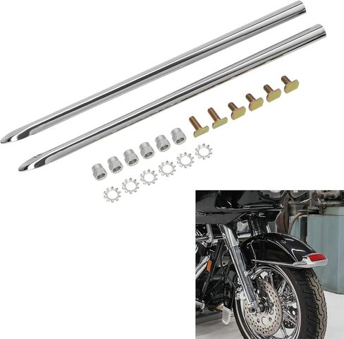 TCT-MT حافة الرمح الأمامية مناسبة لدراجة Harley Touring Road King FLHR FLHRC FLHTC FLHTK FLHTCU Ultra Classic 82-13؛ سوفتيل كلاسيك FLSTC 1886-2017 in Saudi Arabia