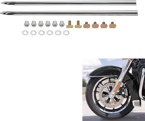 TCT-MT حافة الرمح الأمامية مناسبة لدراجة Harley Touring Road King FLHR FLHRC FLHTC FLHTK FLHTCU Ultra Classic 82-13؛ سوفتيل كلاسيك FLSTC 1886-2017 in Saudi Arabia