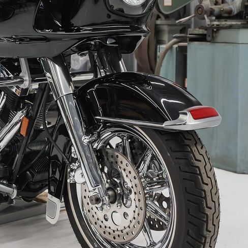 TCT-MT حافة الرمح الأمامية مناسبة لدراجة Harley Touring Road King FLHR FLHRC FLHTC FLHTK FLHTCU Ultra Classic 82-13؛ سوفتيل كلاسيك FLSTC 1886-2017 in Saudi Arabia
