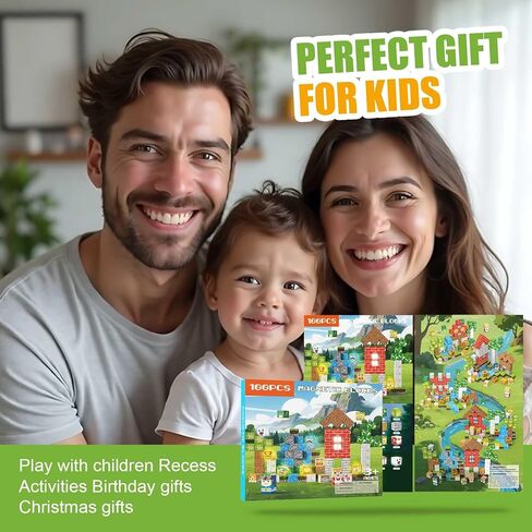 Magnetic Blocks 100 PCS with Light UP Magnetic Building Blocks, 3+ STEM Montessori Sensory Toys, Magnetic Cube for for 3 4 5 6 7 8 9 10 11 12 8-12 Years Old Boys & Girls Birthday Gifts in Saudi Arabia