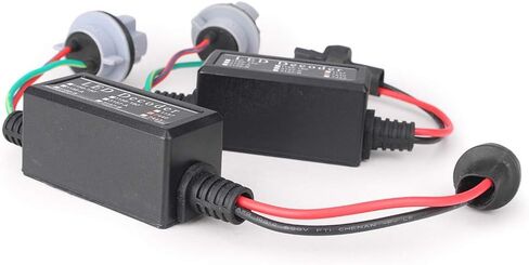 Cnamid5 Error Free LED Decoder Anti Hyper Headlight Resistor Decoder 7440, 7441, 990, 991, 992, 992A, T20, W215W, W3X16Q in Saudi Arabia
