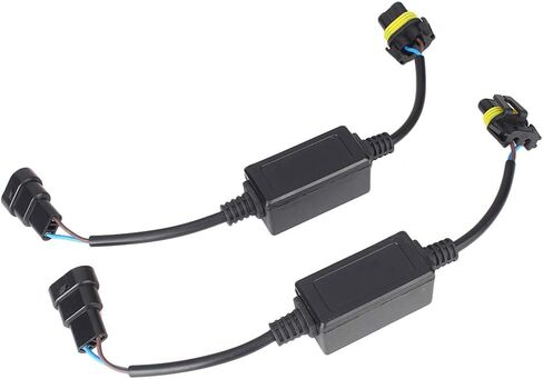 Bacar 9005 LED Warning Canceller Decoder Adapter Error Cancel Anti-Flicker Harness CANBUS Decoder Accessories in Saudi Arabia