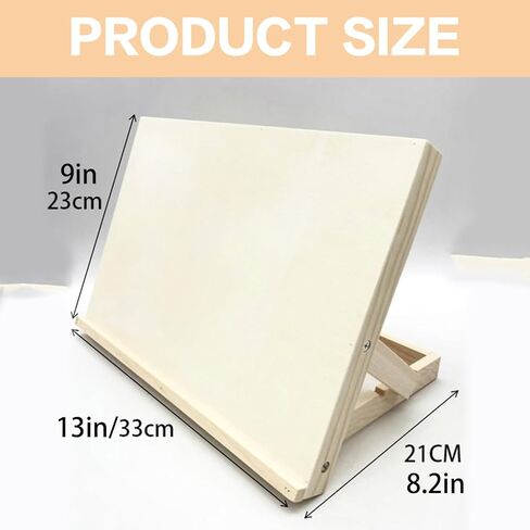 Tabletop Wooden Easel Stand, Adjustable Art Easel for Painting, Drawing, Sketching, Canvas, Books & Artwork Display in Saudi Arabia