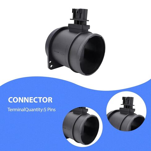 15875837 مستشعر تدفق الهواء الشامل مستشعر MAF متوافق مع 09-11 Buick Enclave 09-14 Chevy Traverse 09 Cadillac SRX 09-11 Cadillac CTS 09-11 GMC Acadia استبدال 1380078J00 19355502 in Saudi Arabia