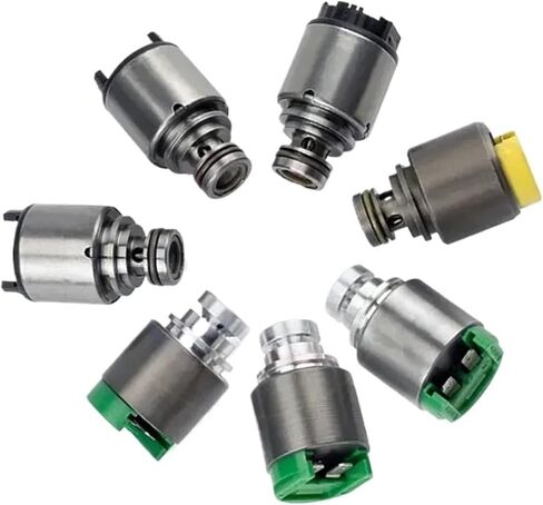 7PCS 5HP19 ZF5HP19 ZF1060298035 Transmission Solenoid Valve Kit Compatible For VW Compatible For BMW/Audi A6 A8 S4 S6 0501210725 01V927333C 01V321359 in Saudi Arabia
