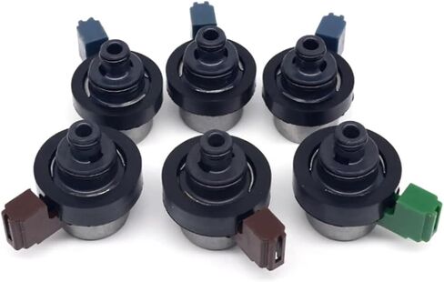 6 Pcs Transmission Solenoid Valve Kit 4EAT 31939-AA191 31939AA130 31939AA160 Compatible For Subaru Baja Forester Impreza Legacy Outback in Saudi Arabia