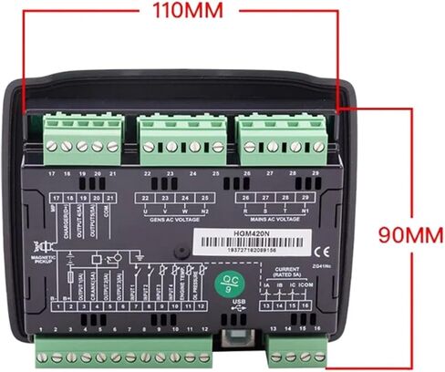 HGM420N Genset Generator Controller Auto Mains Failure Generator Parts in Saudi Arabia