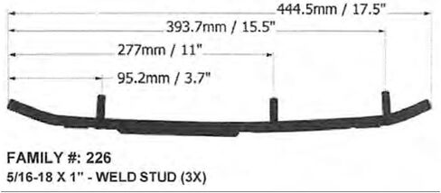 SPI Defender Wearbar for POLARIS 800 PRO RMK/RMK ASSAULT 2011-2015 in Saudi Arabia