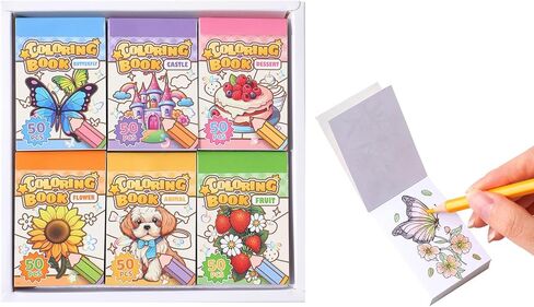 Mini Coloring Book for Women, 35 Pages Forest Dreams Small Coloring Books for Adults to Relax and Relieve Anxiety, Gift for Mother's Day, Birthdays, Christmas, Anniversaries in Saudi Arabia
