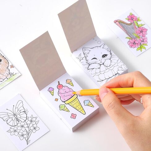 Mini Coloring Book for Women, 35 Pages Forest Dreams Small Coloring Books for Adults to Relax and Relieve Anxiety, Gift for Mother's Day, Birthdays, Christmas, Anniversaries in Saudi Arabia