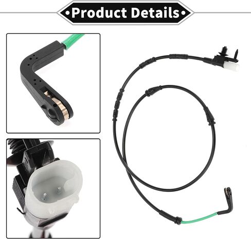 1pc Brake Pad Wear Sensor for RANGE ROVER EVOQUE 2019-2023 TPU Rubber Black Front Disc Break Pad Wear Indicator Sensor in Saudi Arabia