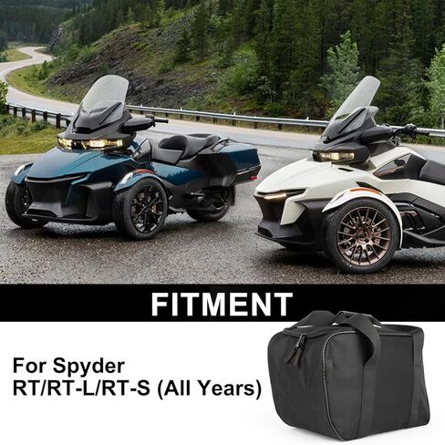 PSLER Saddle Bag Storage Tool Bag for Spyder RT, Removable Luggage Bag With Built-in Leakproof Cooler Bag for Spyder RT/RT-L/RT-S(All Years) in Saudi Arabia