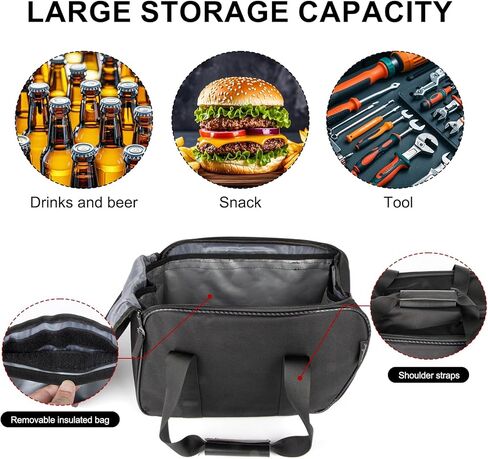 PSLER Saddle Bag Storage Tool Bag for Spyder RT, Removable Luggage Bag With Built-in Leakproof Cooler Bag for Spyder RT/RT-L/RT-S(All Years) in Saudi Arabia