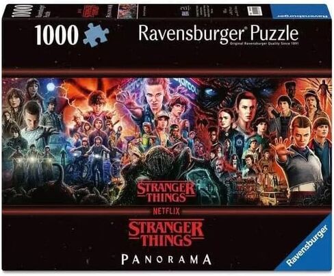 Ravensburger Stranger Things - أراك على الجانب الآخر - أحجية الصور المقطوعة المكونة من 1000 قطعة | جودة ممتازة مصنوعة في أوروبا | مواد معتمدة من مجلس رعاية الغابات (FSC). in Saudi Arabia