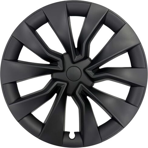 4Pcs Wheel Cover 19 inch for Tesla Model 3 Highland 2023 2024 2025 Hubcaps Matte Black Wheel Covers Rim Hubcap Protectors Wheel Hub Caps for Model 3 Highland ABS Accessories (Turbine Style, 19 Inch) in Kuwait