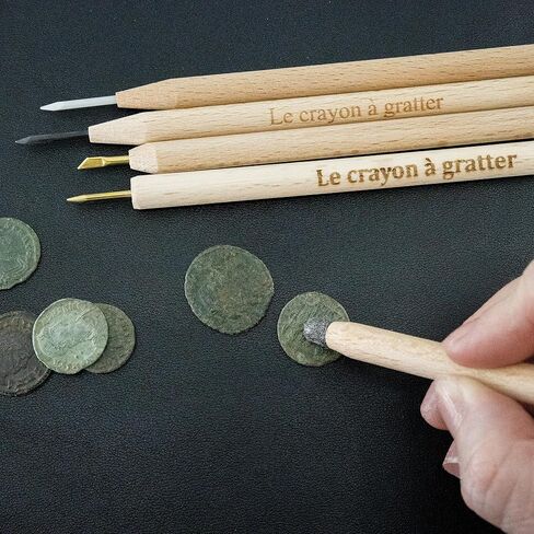 Conservator Cleaning Restoration Pencils for Coins and Artifacts - 5 Pencil Set in Saudi Arabia