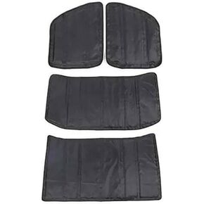 مجموعة لوحة قطن عازلة للصوت لسقف السيارة متوافقة مع Jeep Wrangler JL 2018 2019 2020 2021 2022 2023 2024 2025 ملحقات (لبابين) in Kuwait