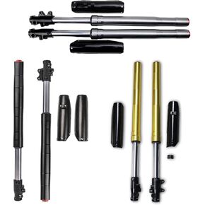 Upside Down 45mm 48mm Front Forks Shocks Absorber Dirt Pit Bike Motorcycle 110cc 125cc 150cc 700/735mm Front Inverted Fork(735mm Gold) in Saudi Arabia