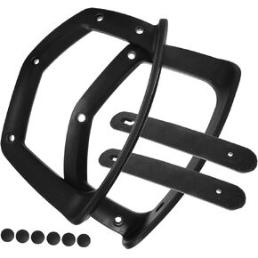 NUOBESTY 2pcs Fit Plastic Handrail Desk Chair Armrests Office Chair Accessories Office Armrest Replacement in Saudi Arabia