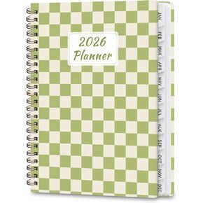 2026 Planner, Weekly and Monthly Calendar Academic Planning Book, Jan 2026 - Dec 2026, Agenda Calendar Planner for Office Supplies and Desk Accessories - A5 (6.3" x 8.5") in Kuwait
