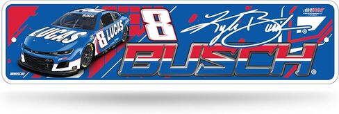 Rico Industries NASCAR Racing Kyle Larson Metal Street Sign 4" x 15" Home Décor - Bedroom - Office - Man Cave in Saudi Arabia