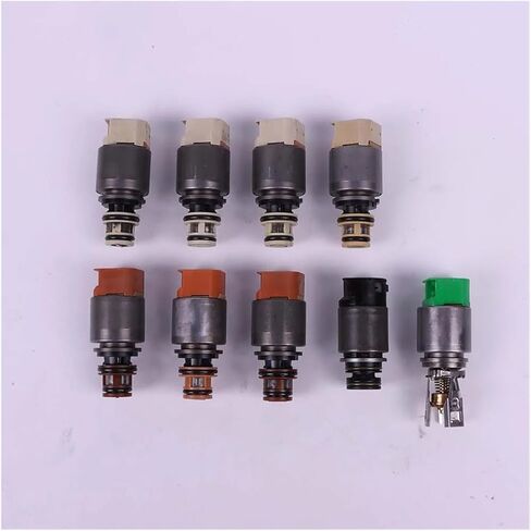 9 PCS Automatic Transmission Solenoids Kit 8HP45 8HP70 Compatible For Audi Q7 Compatible For Jaguar XJ/Range Rover Car Engine Accessories Replacement Part in Saudi Arabia