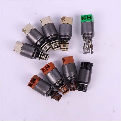 9 PCS Automatic Transmission Solenoids Kit 8HP45 8HP70 Compatible For Audi Q7 Compatible For Jaguar XJ/Range Rover Car Engine Accessories Replacement Part in Saudi Arabia
