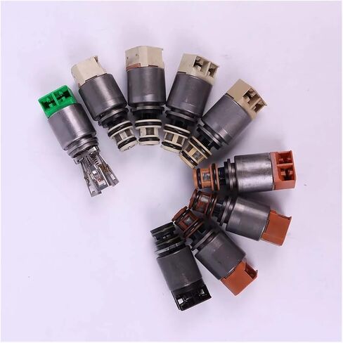 9 PCS Automatic Transmission Solenoids Kit 8HP45 8HP70 Compatible For Audi Q7 Compatible For Jaguar XJ/Range Rover Car Engine Accessories Replacement Part in Saudi Arabia