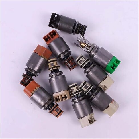 9 PCS Automatic Transmission Solenoids Kit 8HP45 8HP70 Compatible For Audi Q7 Compatible For Jaguar XJ/Range Rover Car Engine Accessories Replacement Part in Saudi Arabia
