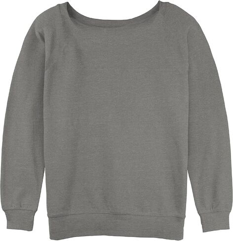 Disney Women's Tinkerbell Runs on Ftpd Junior's Raglan Pullover with Coverstitch in Saudi Arabia
