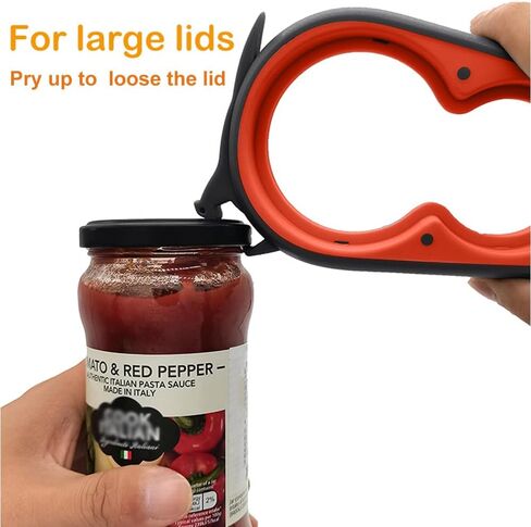 أحدث فتاحة زجاجات لكبار السن الذين يعانون من التهاب المفاصل والأيدي الضعيفة، أداة فتح غطاء الجرة مع وسادة مطاطية لمقبض الجرة وفتاحة نبيذ المفتاح in Kuwait