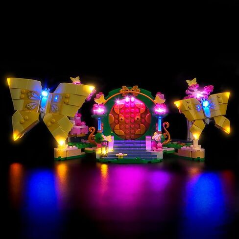 BrickBling LED Lighting Kit Compatible with Lego Wicked Glinda & Elphaba Bookends, Creative Light Compatible with Lego 75691-Lights Only, Not Come with Model (75691 Light) in Saudi Arabia